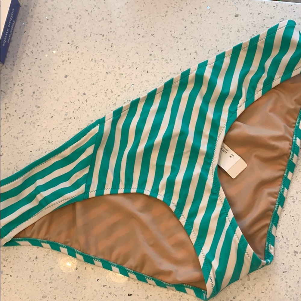 JCrew Surf Hipster Bikini Bottom in Classic Stripe